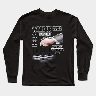 Wake up Hebrew Psalms 83 Long Sleeve T-Shirt